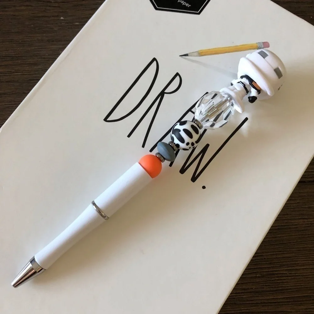 Disney Doorables: Star Wars: Storm Trooper handmade beaded pen